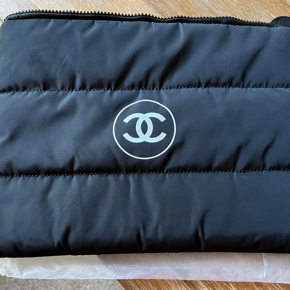Chanel CC Puffer Pouch